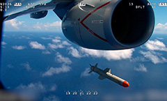 RAAF, RNZAF, Poseidon, No 5 Squadron, Ex Valiant Shield 26, Andersen Air Base, USS Juneau, AGM-84J-1 Harpoon Block 1+